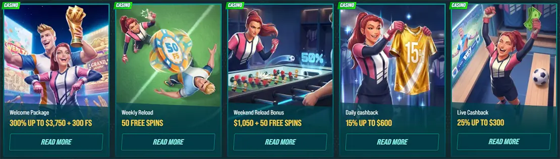 Golisimo casino bonus